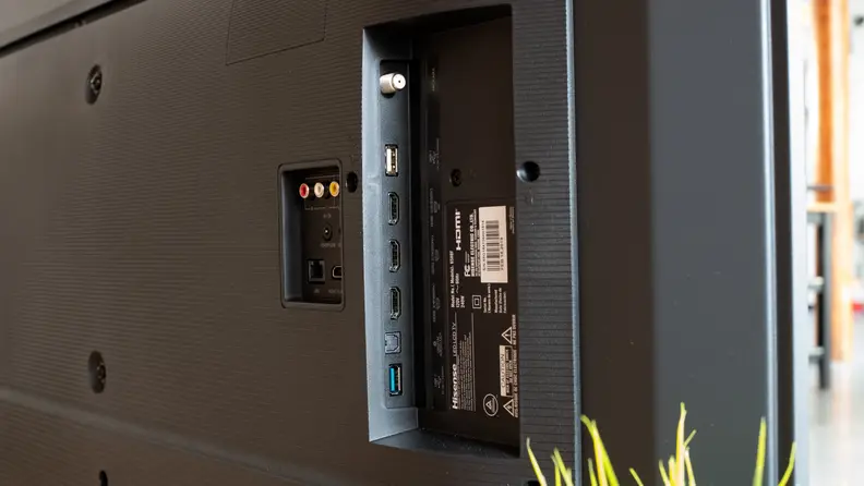 Hisense H8F Connectivity Ports