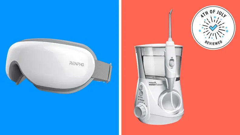 Renpho Eye Massager and Waterpik water flosser