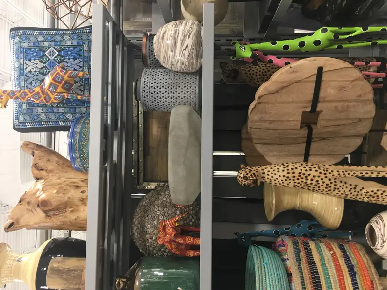 Giraffe decor at Homesense