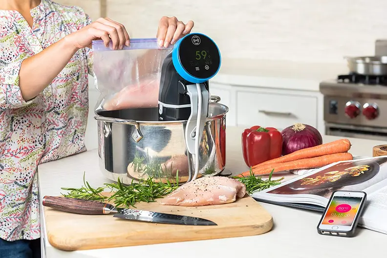 Sous vide cooking