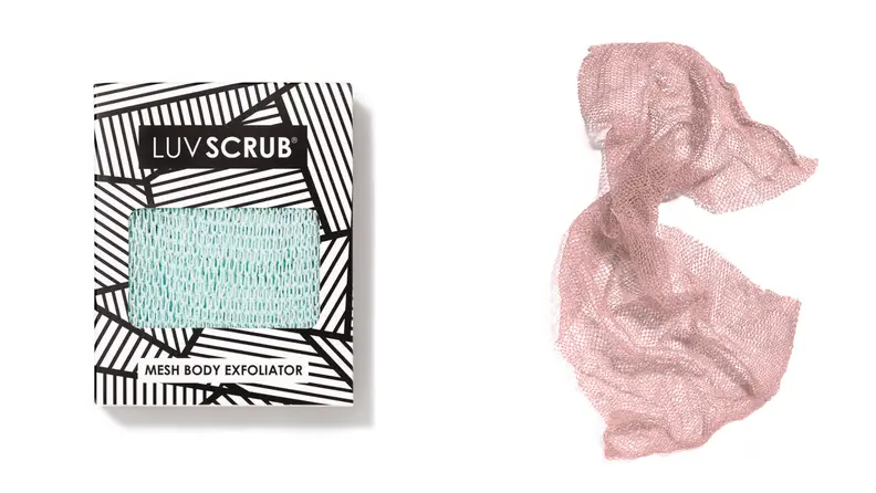 Luv Scrub on white background