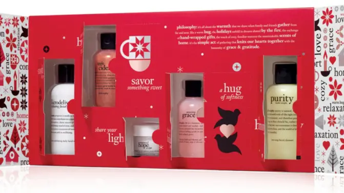 Best beauty gifts 2018 - Philosophy