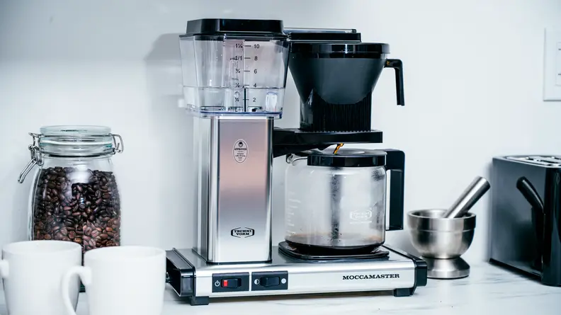 This coffee maker delivers a seriously good cup of joe.