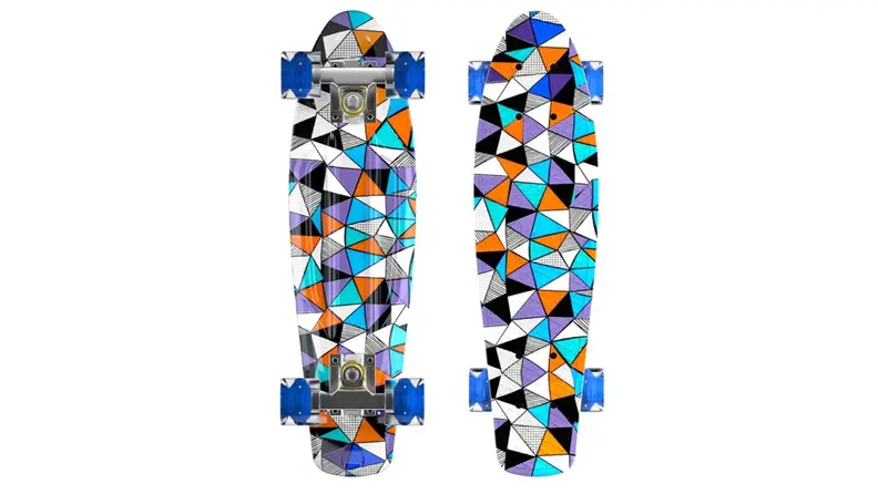 A colorful 6' board