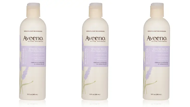 Aveeno Stress Relief Foaming Bath
