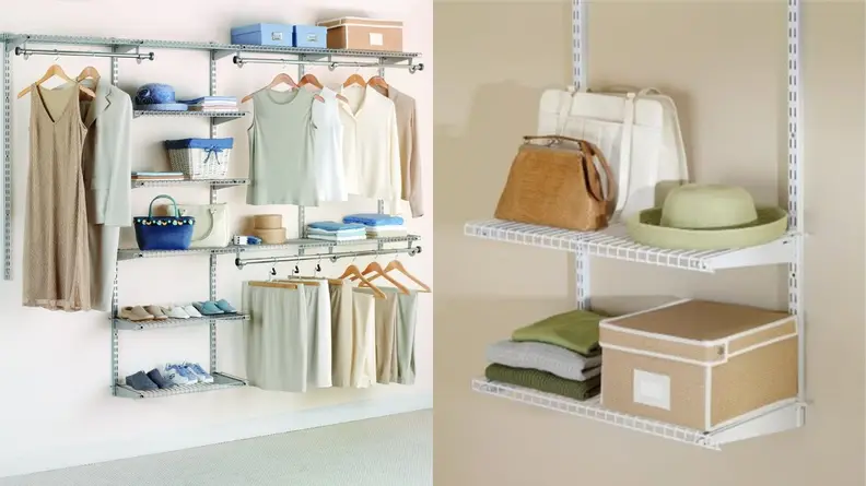 Rubbermaid configuration closet