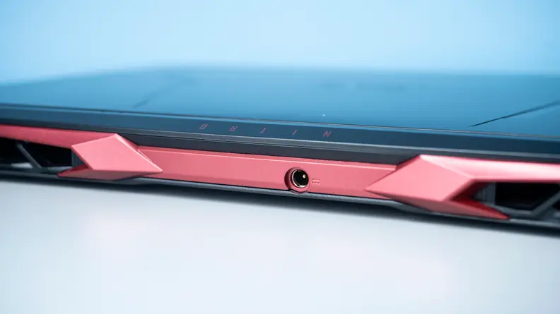 Closeup of rear accent