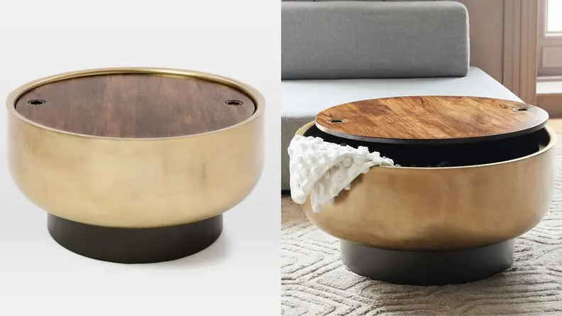 West Elm Storage Coffee Table