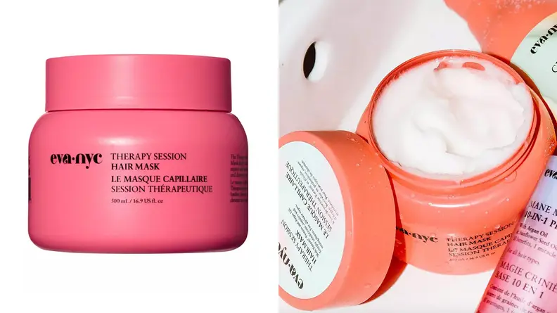 A photo of the Eva Nyc Therapy Session Hair Mask.