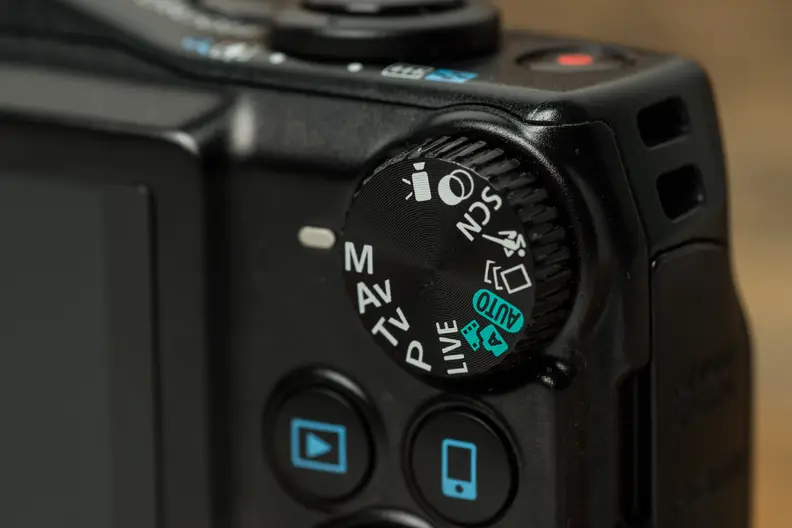 A photo of the Canon PowerShot SX710 HS.