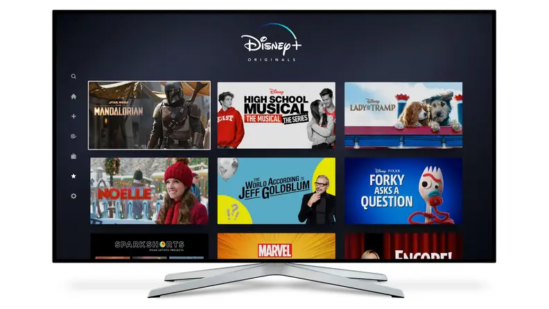 Disney+ Interface