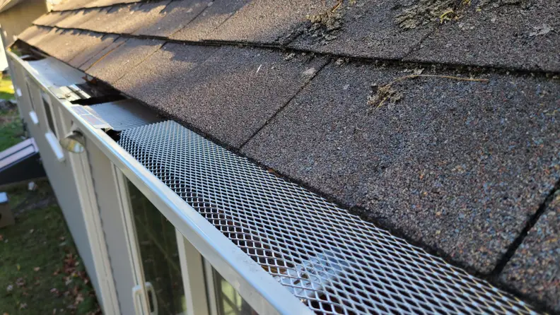 Gutter guards with large openings