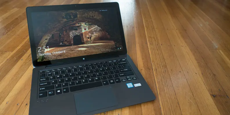 Vaio Z Flip On Floor