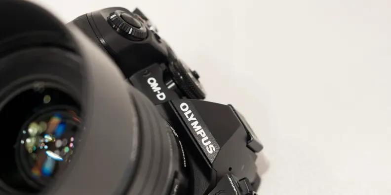 Olympus OM-D E-M1 Mark II Jaunty Angle