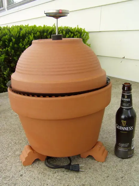 You've heard of the Big Green Egg? Meet the little brown egg.