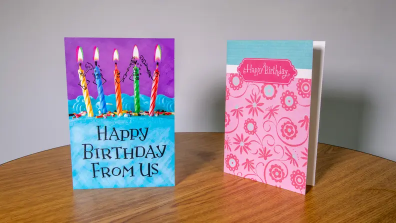 When it comes to greeting cards, it's the thought that really counts.