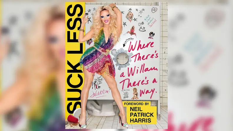The cover art of Willam Belli's Suck Less memoir.