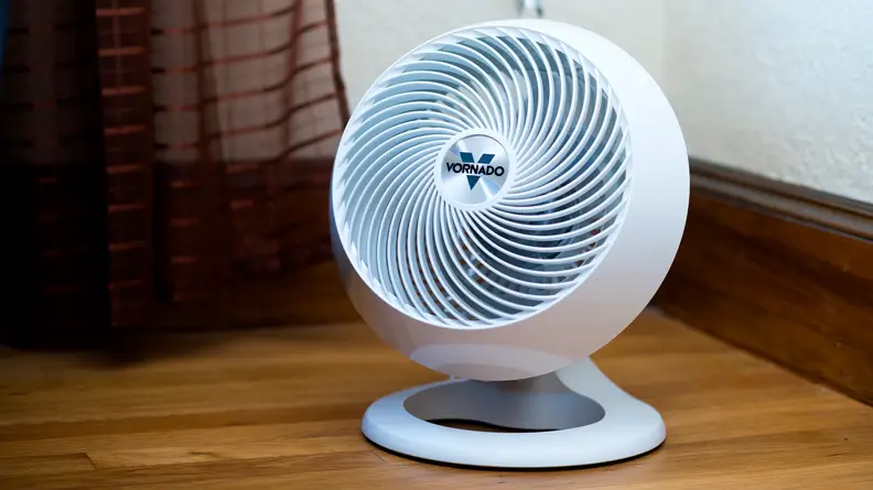 The Vornado Fan may be small, but it can cool down a big room.