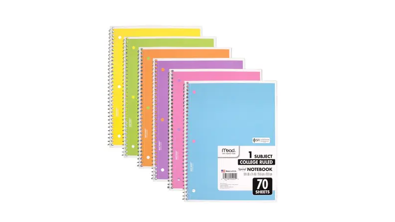 Mead Spiral Notebooks