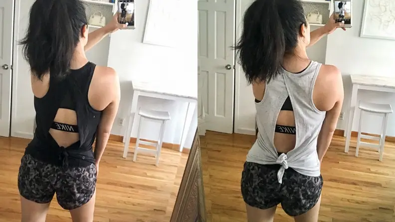 tie tank top