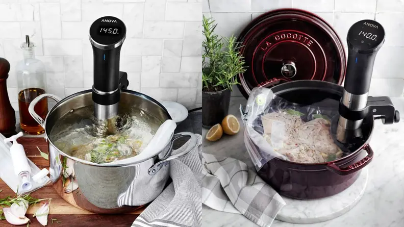 Using the Anova to sous vide