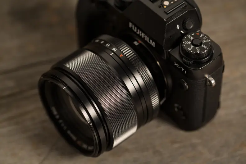 Big but out outlandishly so, the XF 56mm f/1.2 is a natural fit for the larger X-system bodies.