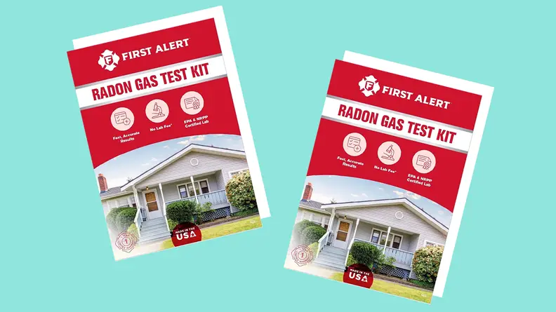 Two copies of a test kit for detecting gas leaks.