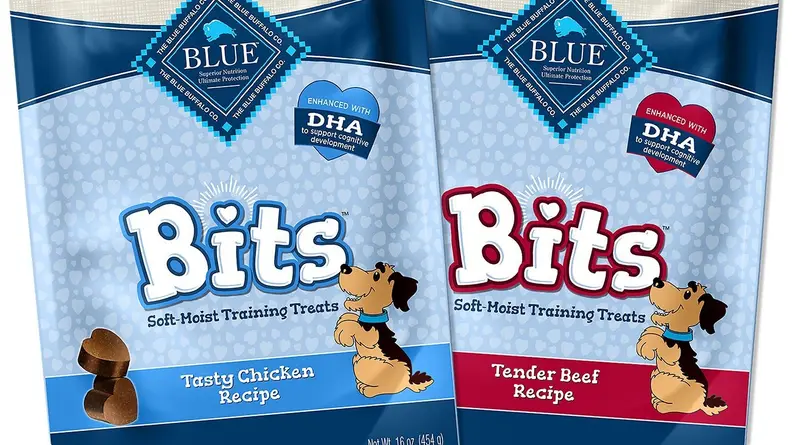 These soft treats have a smell that dogs love.