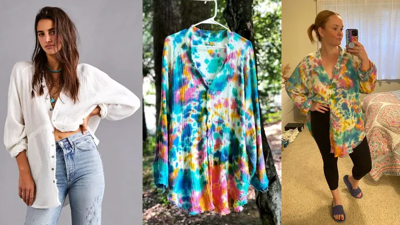 We The Free Summer Daydream Buttondown