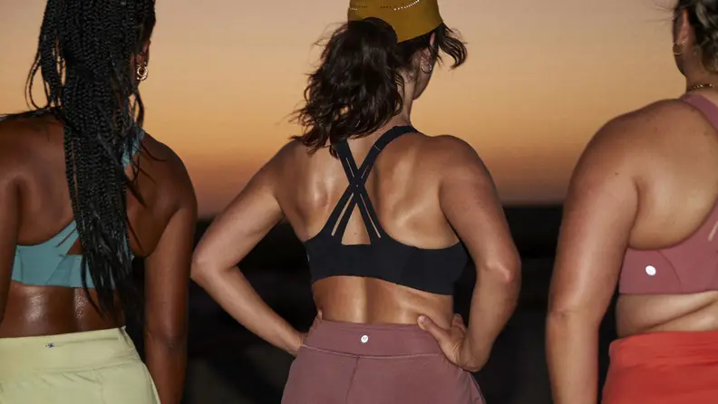 women wearing lululemon airsupport bra