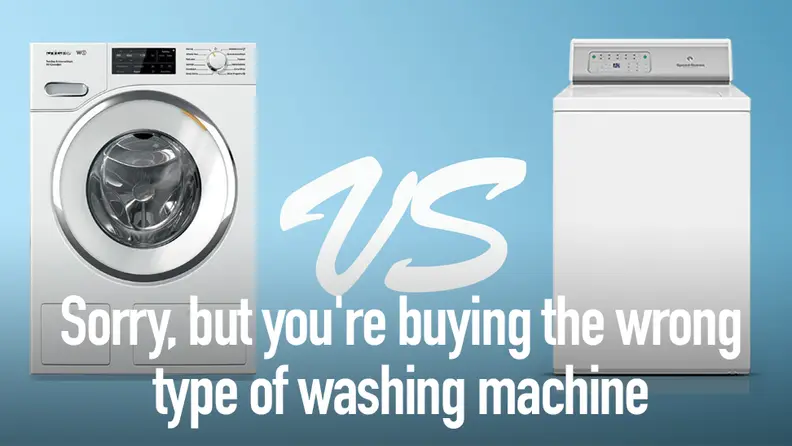 Sorry but you're buying the wrong type of washing machine
