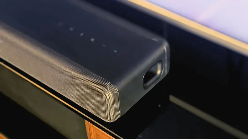 Side port feature on the  Sony HT-A3000.