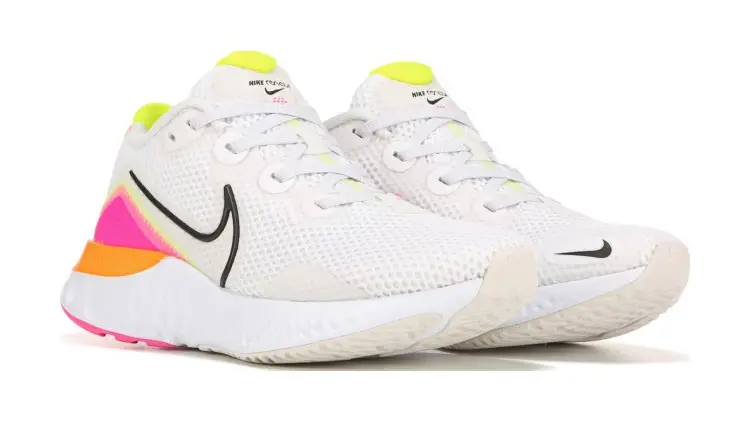 Nike sneakers on white backgrounnd