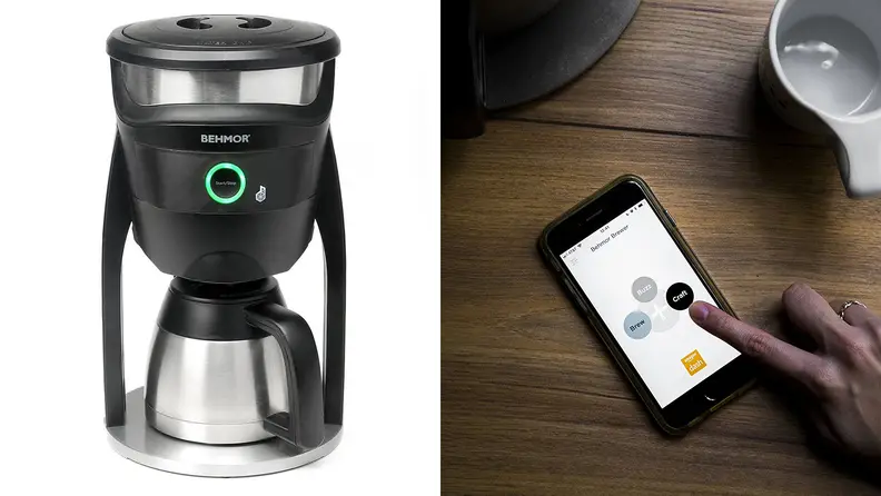 Behmor Connected Customizable Temperature Control Coffee Maker