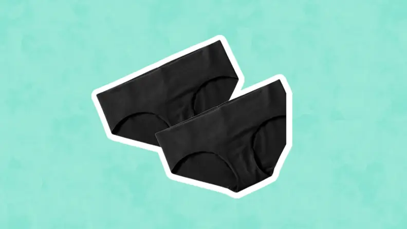 2 pairs of black underwear