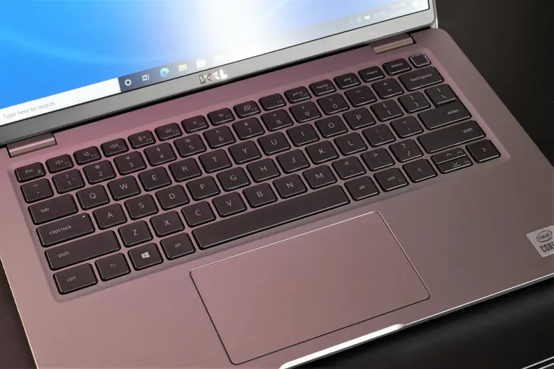 A photo of the Dell Latitude 5420 keyboard
