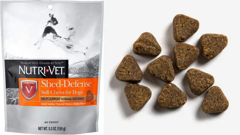 When your dog's coat is healthy, they'll shed less!