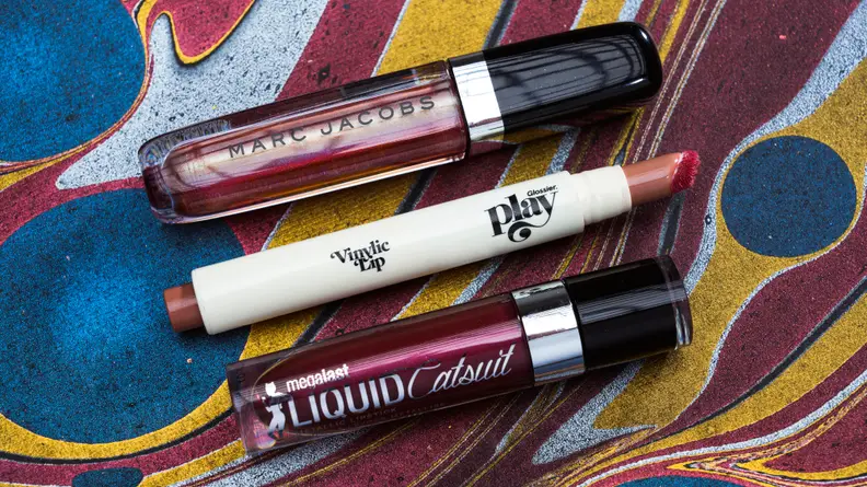 Glossier Play, Marc Jacobs, and Wet n Wild - Lip colors