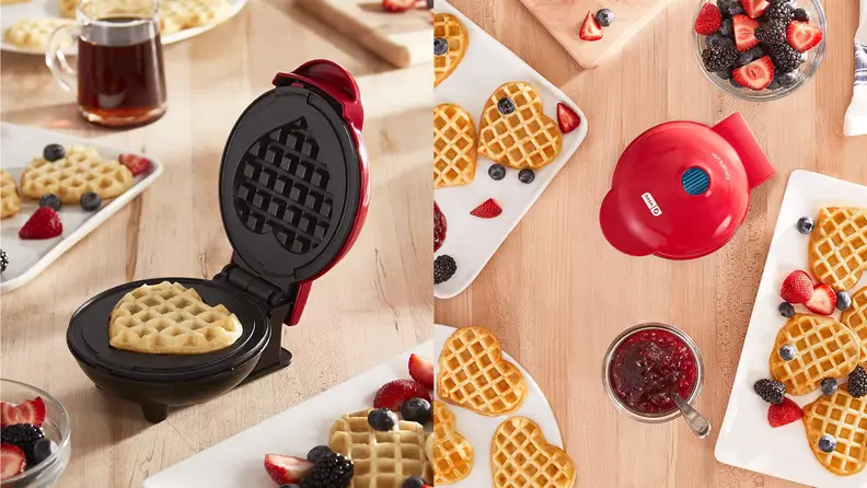 Best Valentine's Day gifts: Dash Heart Waffle Maker