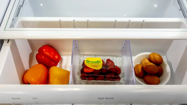 The crisper held in moisture well.
