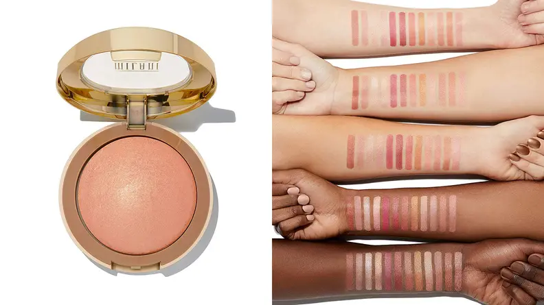A photo of the Milani Baked Blush.