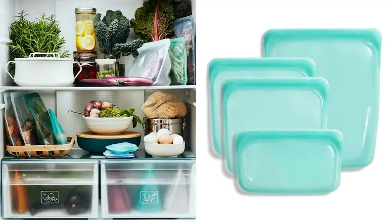 reusable silicone storage bags
