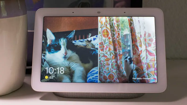 Google Home Hube Closeup