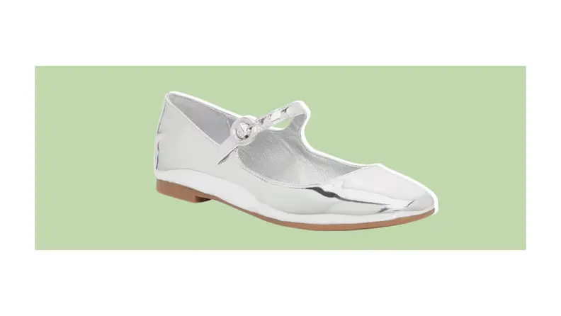 A basic Mary Jane flat.