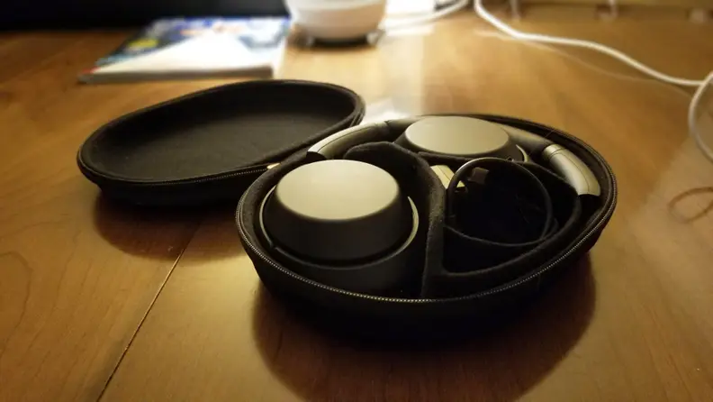 What you get with the Sony WH-1000XM3 over-ear headphones