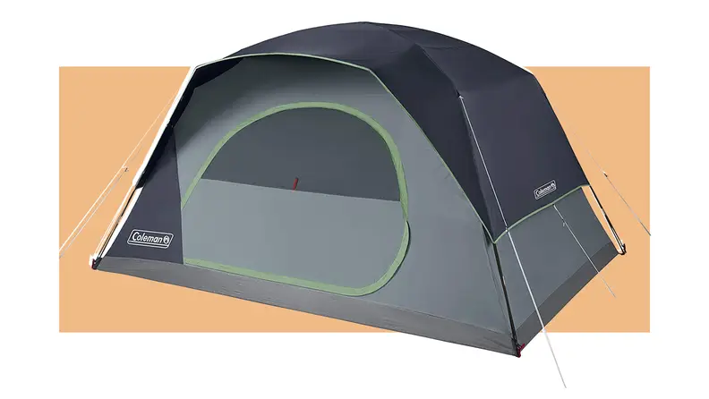 A Coleman Skydome tent.