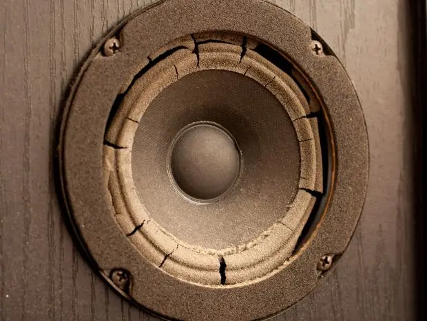 Do your speakers look like this? Time to swap out the foam.