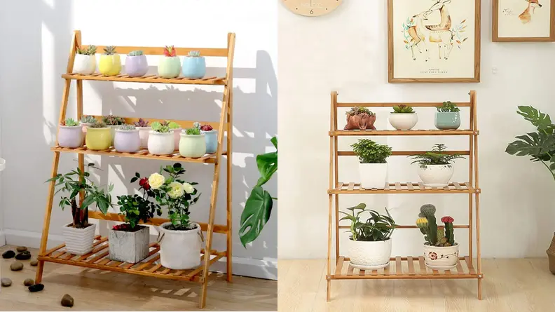 Bamboo ladder