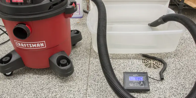Wet/Dry Vacs in testing