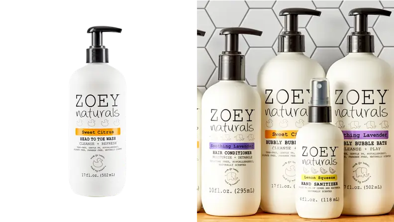 This citrus-scented body wash is gentle yet cleansing.